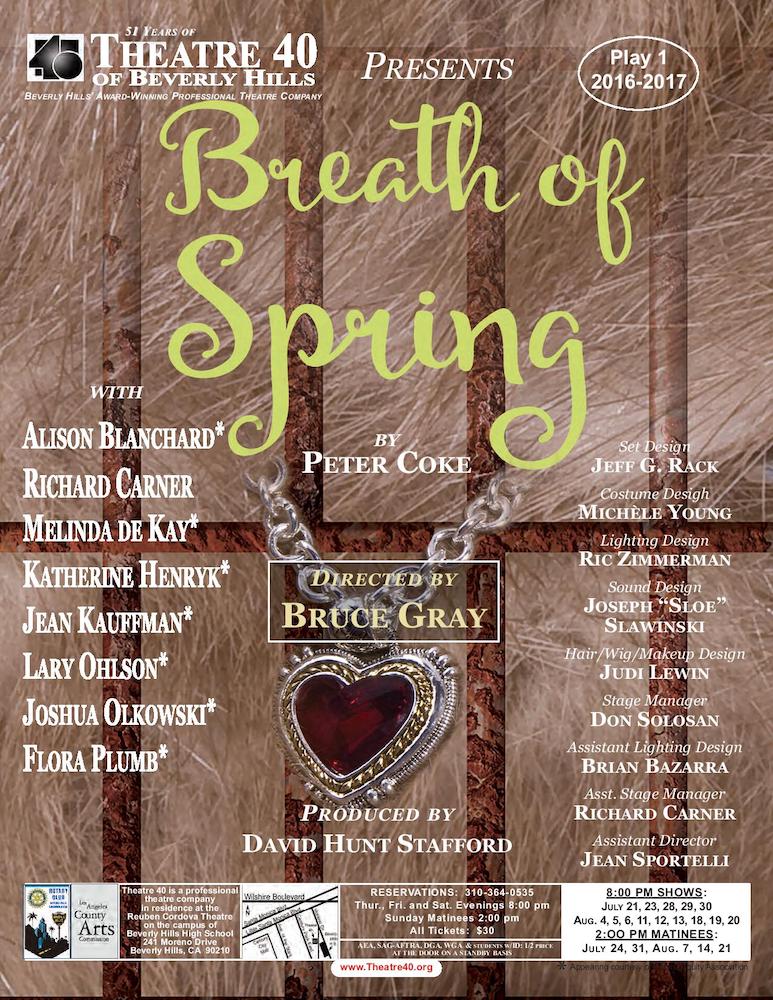 Breath of Spring at Theatre 40
