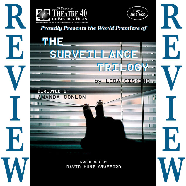 Review of The Surveillance Trilogy at Theatre 40