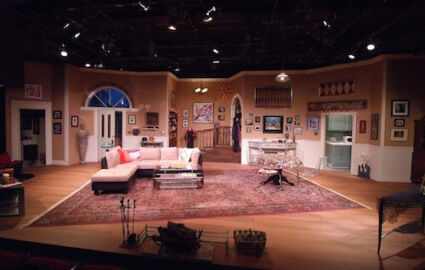 Vino Veritas at Theatre 40 - Set Design