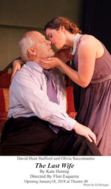 The Last Wife at Theatre 40 - David Hunt Stafford and Olivia Saccomanno