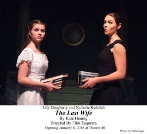 The Last Wife at Theatre 40 - Lily Daugherty and Nathalie Rudolph