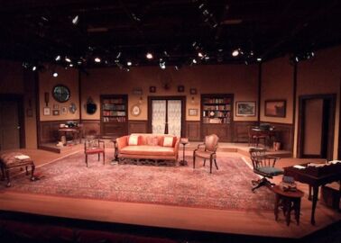 Engaging Shaw at Theatre 40 - Set Design