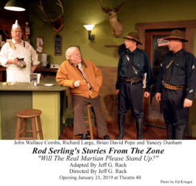 Stories From The Zone at Theatre 40 - John Wallace Combs, Richard Lange, Brian David Pope, Yancey Dunham