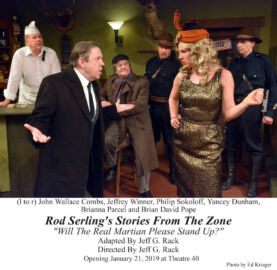 Stories From The Zone at Theatre 40 - John Wallace Combs, Jeffrey Winner, Philip Sokoloff, Yancey Dunham, Brianna Parcel, Brian David Pope