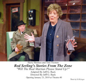 Stories From The Zone at Theatre 40 - Harry Herman and Toni Trenton